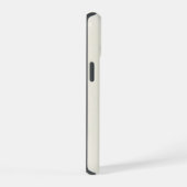 パンダのシルエット iPhone 15ケース (右側面)