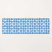 パンダのジャングルのインプレッション – 青 ヨガマット (正面(横))