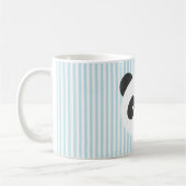 パンダのストライプのなマグ コーヒーマグカップ (左)