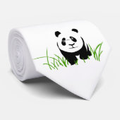 パンダのタイ ネクタイ (ロール)