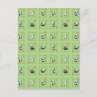 パンダのタケくま ポストカード