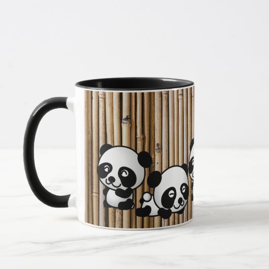 パンダのタケコーヒー・マグ マグカップ (左)