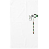 パンダのテーブルクロス テーブルクロス (正面)