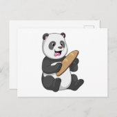パンダのパン屋さん ポストカード (正面/裏面)
