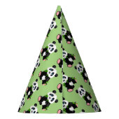 パンダのパーティーの帽子 パーティーハット (裏面)