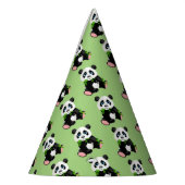 パンダのパーティーの帽子 パーティーハット (左)