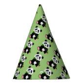 パンダのパーティーの帽子 パーティーハット (右)
