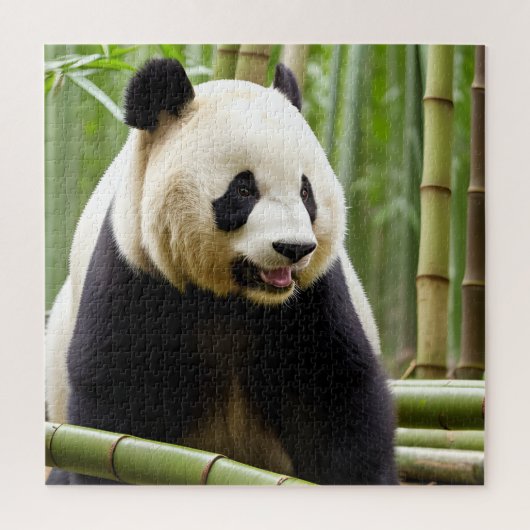 パンダのポートレート ジグソーパズル (縦)