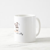 パンダのマグカップ コーヒーマグカップ (正面右)
