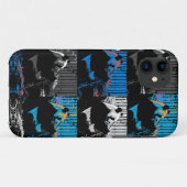 パンダのマルチパネルモダンアートデザイン Case-Mate iPhoneケース (裏面(横))