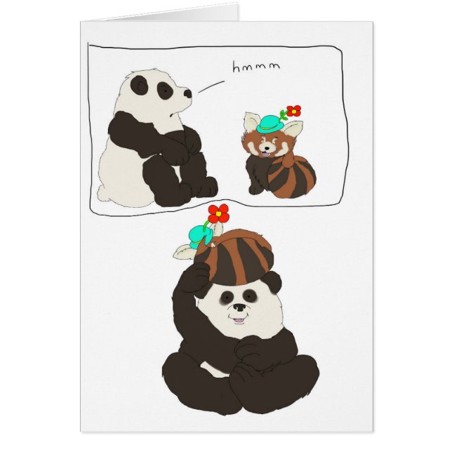 パンダのレッサーパンダ (正面)