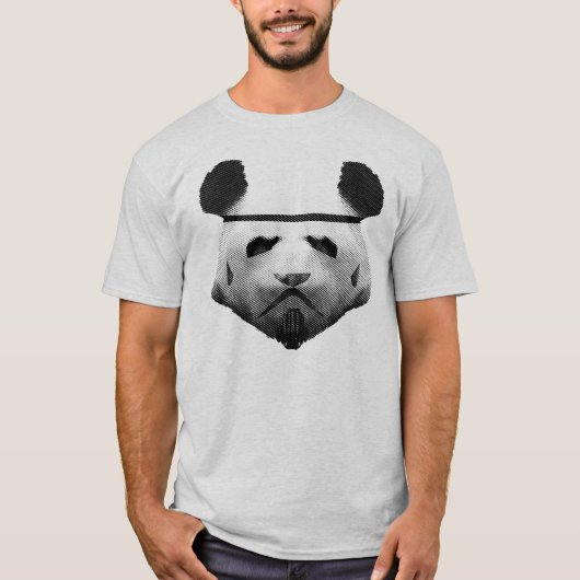パンダの兵士 Tシャツ (正面)