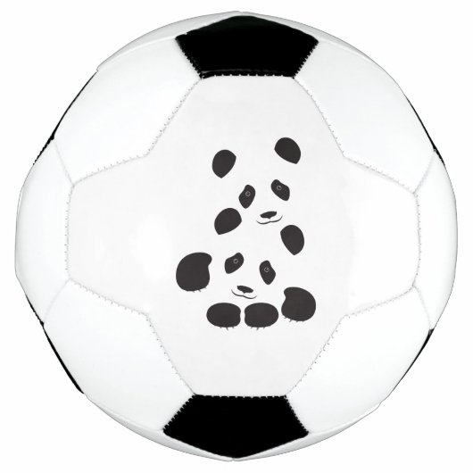 パンダの友情 サッカーボール (正面)