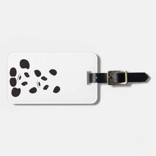 パンダの友情 ラゲッジタグ (正面横)