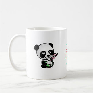 パンダの名入れマグ コーヒーマグカップ
