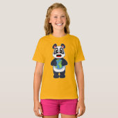 パンダの地球 Tシャツ (正面フル)