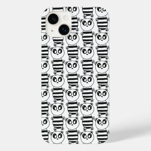 パンダの子供たち Case-Mate iPhoneケース (裏面)