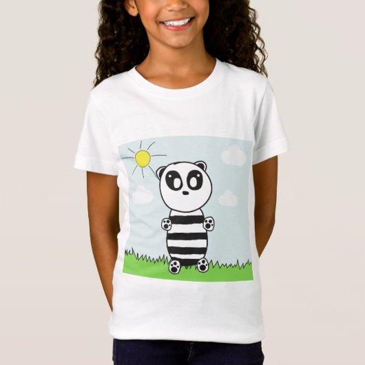パンダの子供 Tシャツ (正面)
