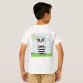 パンダの子供 Tシャツ (裏面フル)
