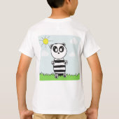 パンダの子供 Tシャツ (裏面)
