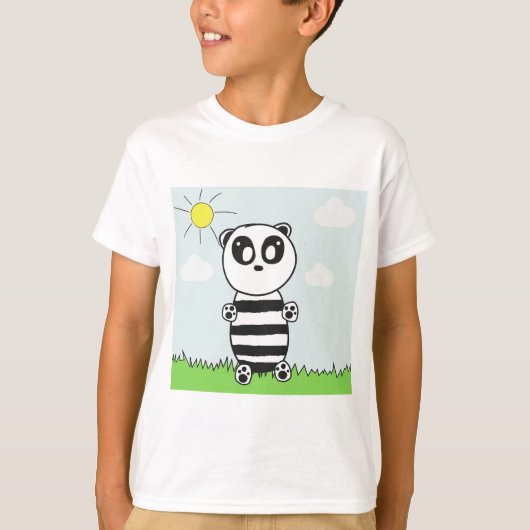 パンダの子供 Tシャツ (正面)