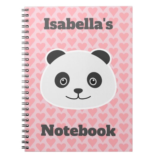 パンダの愛 ノートブック (正面)