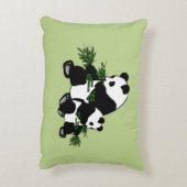 パンダの成長 アクセントクッション (裏面(縦))