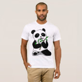 パンダの抱擁:) Tシャツ (正面フル)