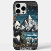 パンダの木の上の隠れ家:竹の楽しみ Case-Mate iPhoneケース (裏面)