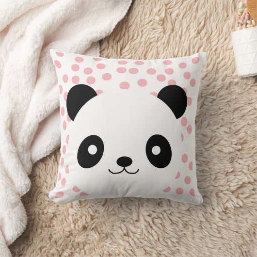 パンダの枕 クッション (ブランケット)