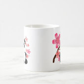 パンダの桜 コーヒーマグカップ (中央)