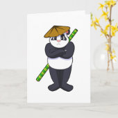 パンダの棒術対決.PNG カード (黄色い花)