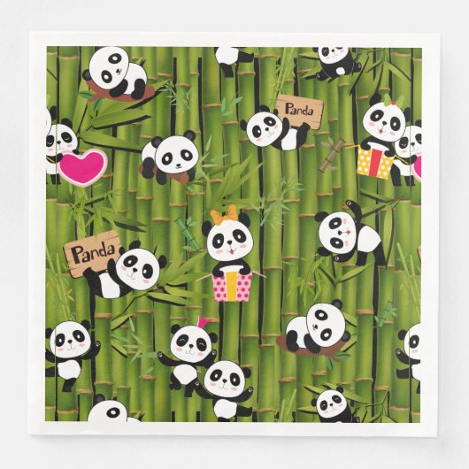 パンダの模様2 (正面)