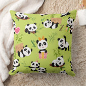 パンダの模様3 クッション (ブランケット)