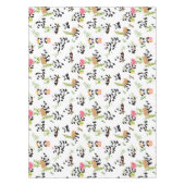 パンダの模様 テーブルクロス (正面)