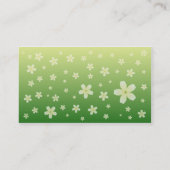 パンダの環境にやさしいことをしようの名刺 名刺 (裏面)