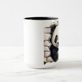 パンダの背景 マグカップ (中央)