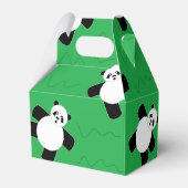 パンダの草の上に寝る フェイバーボックス (裏面サイド)