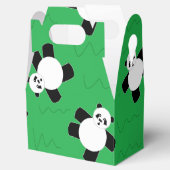 パンダの草の上に寝る フェイバーボックス (オープン)