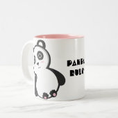 パンダの規則のマグ ツートーンマグカップ (正面左)
