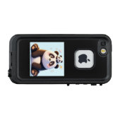 パンダの親子の愛らしいひととき LifeProof iPhoneケース (裏面横)