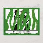 パンダの誕生日おめでとう ポストカード (正面)