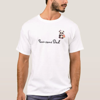 パンダの誕生日お父さんTシャツ Tシャツ