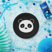 パンダの誕生日のプレート ペーパープレート (パーティー)