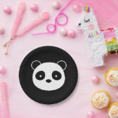 パンダの誕生日のプレート ペーパープレート (パーティー)