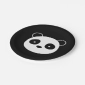 パンダの誕生日のプレート ペーパープレート (アングル)