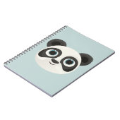 パンダの誕生日子供アート ノートブック (左側)