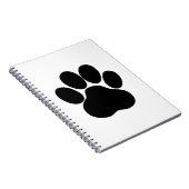 パンダの足デザイン ノートブック (右側)