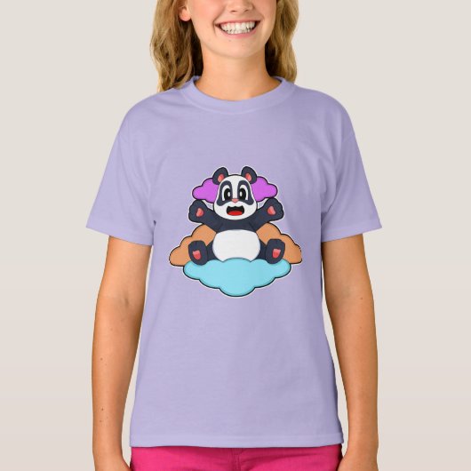パンダの雲 Tシャツ (正面)