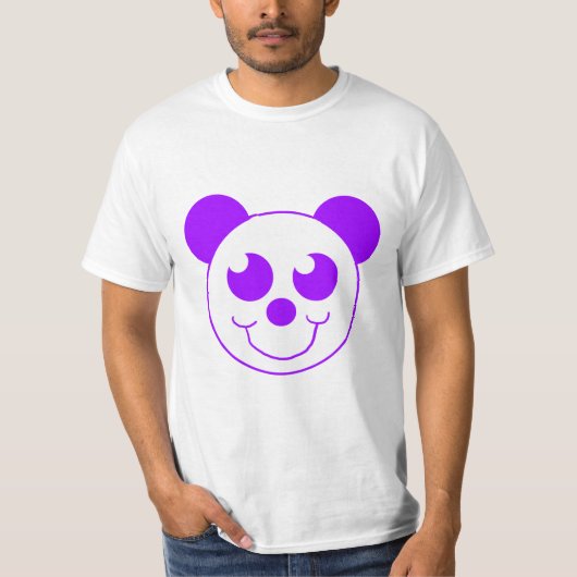 パンダの頭 Tシャツ (正面)